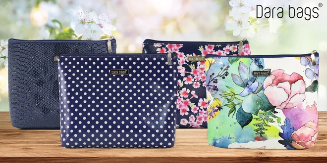 Celokoženkové kosmetické taštičky Dara bags