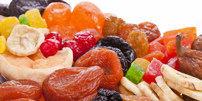Chutné a zdravé balíčky sušeného ovoce