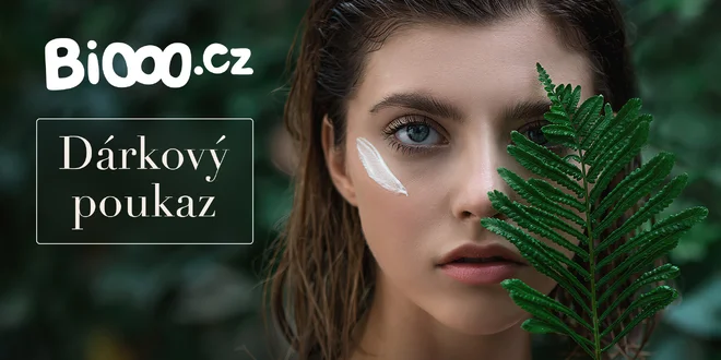 Dárkové poukazy do prodejen i e-shopů BiOOO.cz