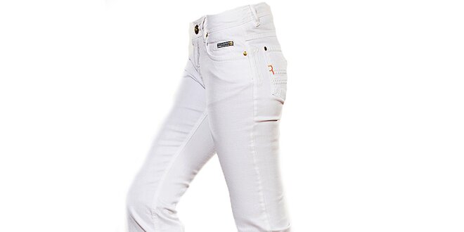 Dámské bílé boot-cut džíny Ruby London