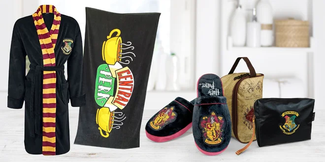 Župany i papuče Harry Potter, Přátelé či Riverdale