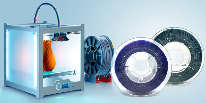 Recyklované filamenty pro 3D tiskárny: 5 barev