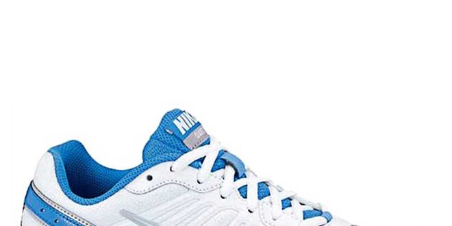 Dámské bílo-modré běžecké tenisky Nike