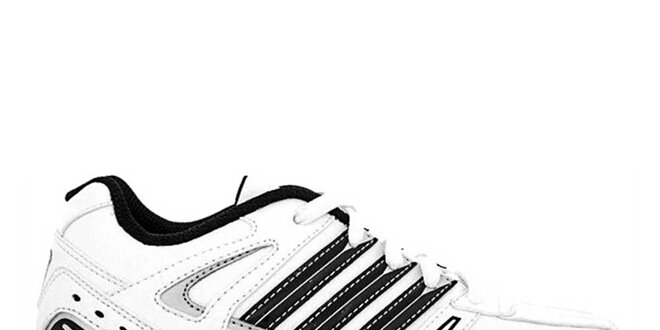 Dětské bílo-černé tenisky Adidas