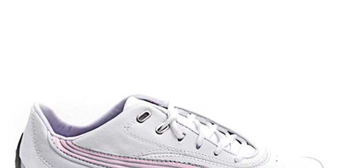 Dámské bílo-růžové sportovní boty Puma