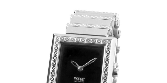 Dámské ocelové hodinky s hranatým ciferníkem Esprit