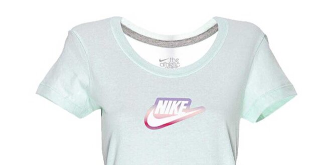 Dámské zelenkavé triko Nike