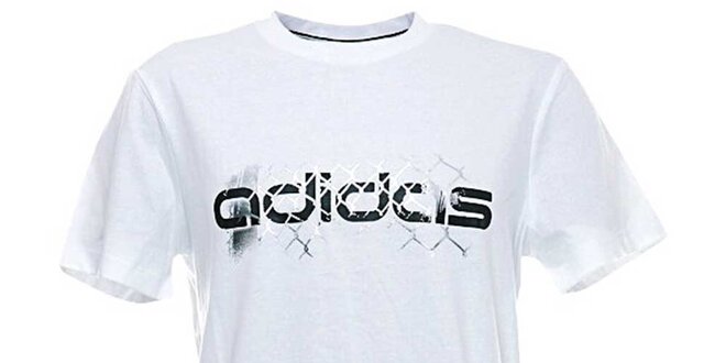 Pánské bílé tričko Adidas