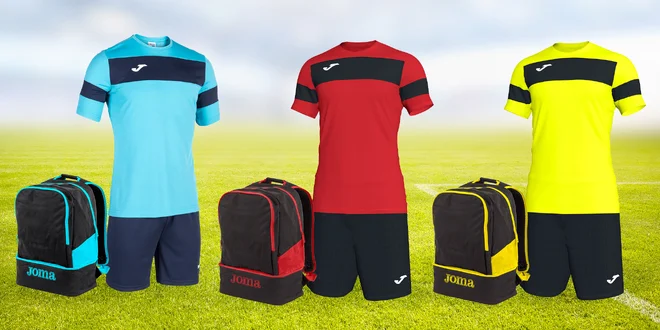 Sportovní set Joma: dres a trenky 8XS–3XL + batoh
