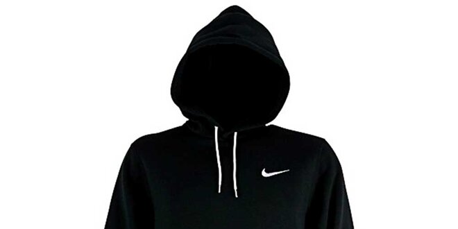 Pánská černá mikina s kapucou Nike
