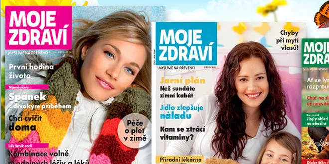 Předplatné časopisu Moje Zdraví s knihou navíc