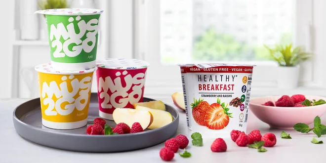 7 + 1 snídaní a svačin: müsli, rýže, ovesné vločky