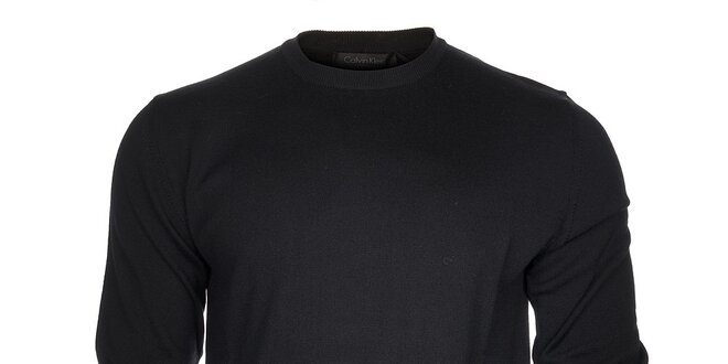 Pánský černý svetr Calvin Klein