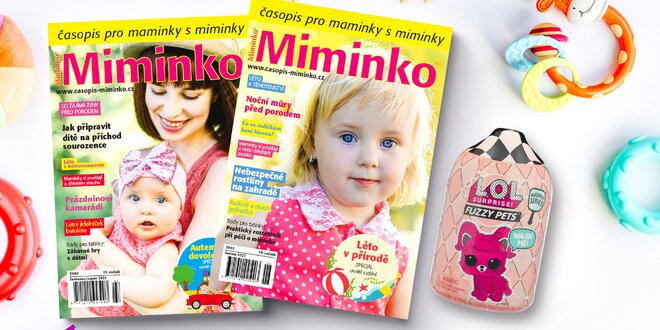 Roční předplatné časopisu Miminko s dárkem