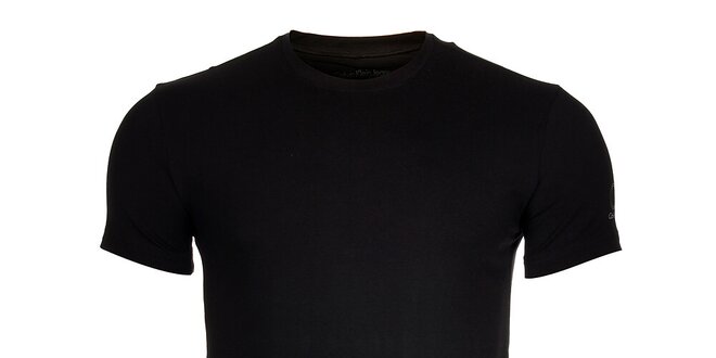 Pánské černé tričko Calvin Klein s potiskem