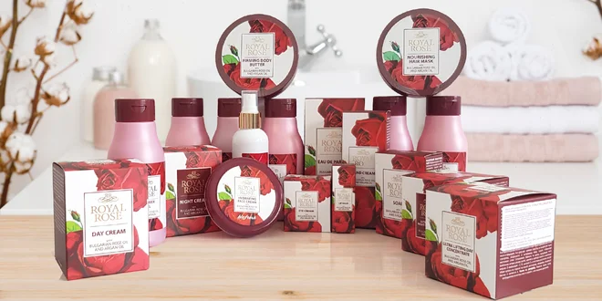 Růžová kosmetika pro ženy Royal Argan Rose Oil