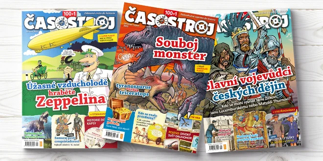 Kompletní ročník dětského magazínu Časostroj 2021
