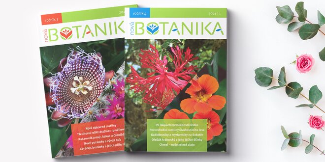 Časopis Nová Botanika v tištěné i digitální verzi