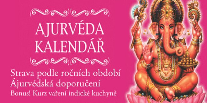 Interaktivní ajurvédský kalendář