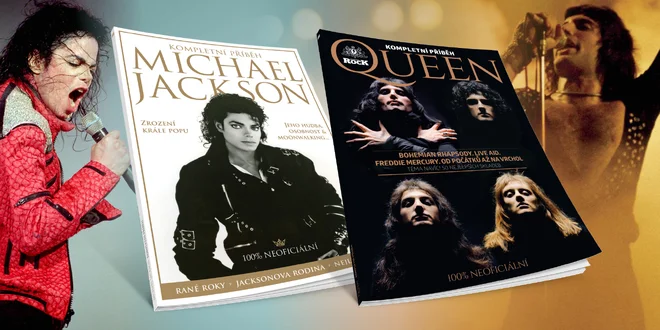 Biografie o Michaelovi Jacksonovi a kapele Queen