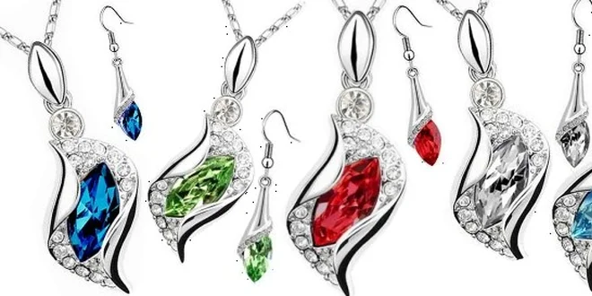 Set šperků Angel Drop z řady Swarovski Elements