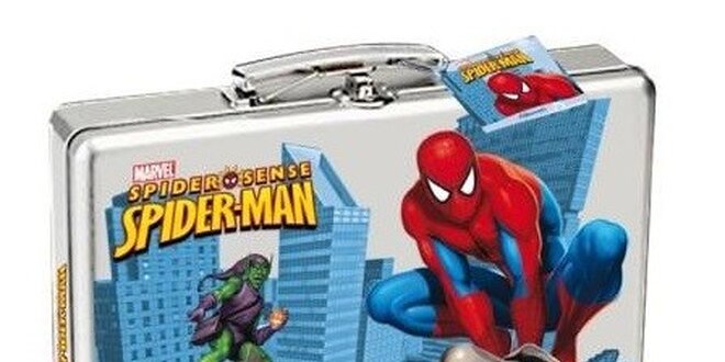 Spiderman dárková sada - sprchový gel + toaletní voda 50 ml + kufřík