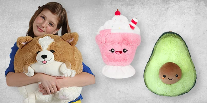 Roztomilé plyšové hračky Squishable
