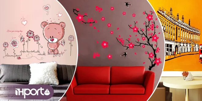 Designová nálepka na zeď