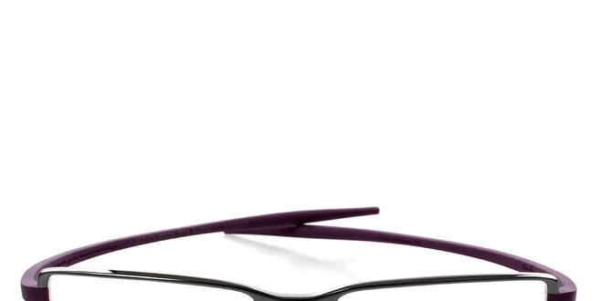 Designové kovové obroučky Tag Heuer s fialovými stranicemi
