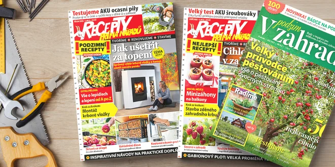 Roční předplatné časopisu Recepty prima nápadů
