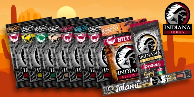 10 balíčků sušeného masa Jerky včetně dopravy