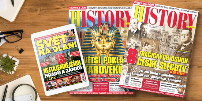 Předplatné History revue a el. verze 21. století