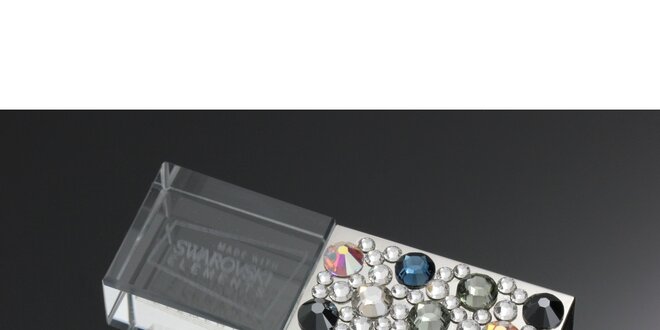 Dámské luxusní USB s barevnými krystaly Swarovski