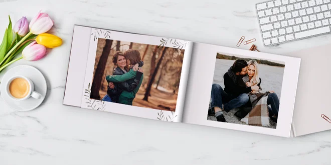 Fotokniha na šířku ve formátu A5, A3 a čtvercová