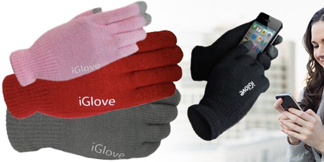 Kvalitní rukavice iGlove pro dotykové displeje 