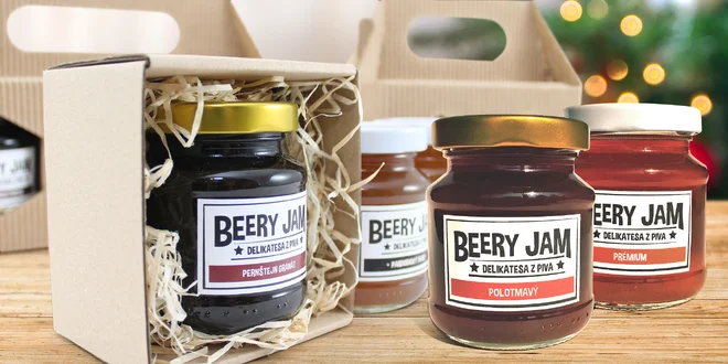Netradičné pivné džemy aj v balení s výberovým pivom