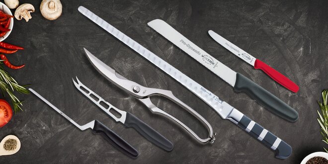 Sady a kuchyňské nože značky Friedr. Dick