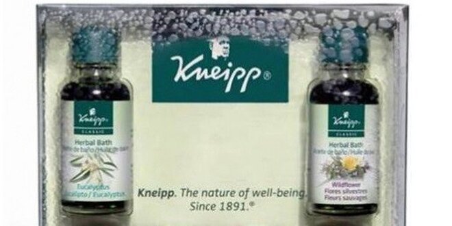 Kneipp Kazeta šesti olejů do koupele 6x20 ml