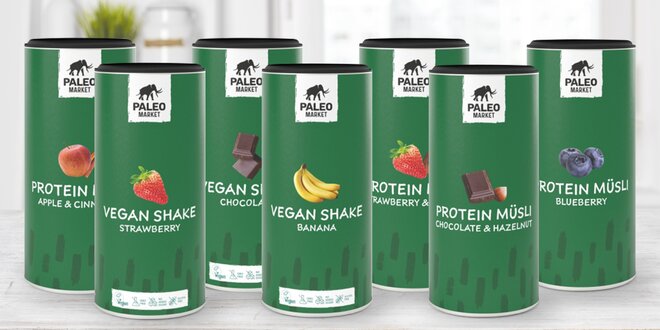 Paleo dobroty: proteinové müsli a veganský shake