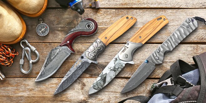 Lovecké nože Katfinger vyrobené z kvalitní oceli