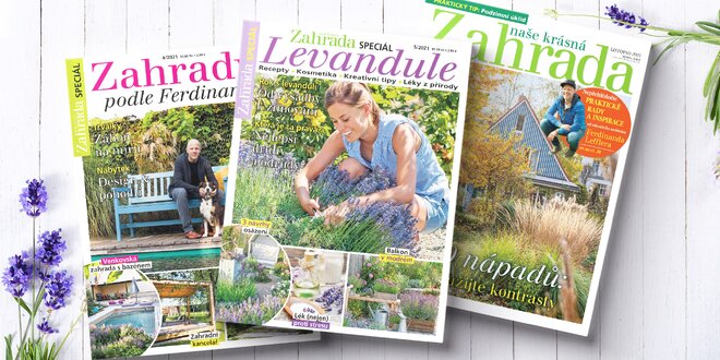 Předplatné časopisu Naše krásná zahrada a speciály