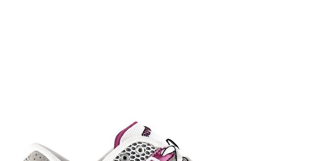 Dámské šedo-růžové běžecké boty New Balance