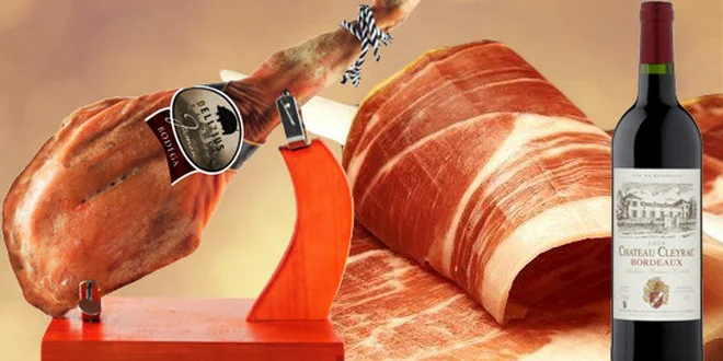 4 až 5 kg sušené kýty Jamón Serrano