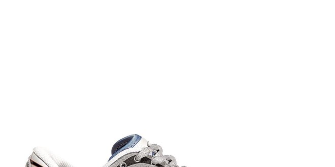 Dámské modro-stříbrné běžecké boty New Balance