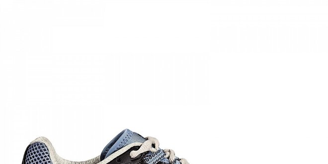 Dámská šedo-modrá terénní běžecká obuv New Balance