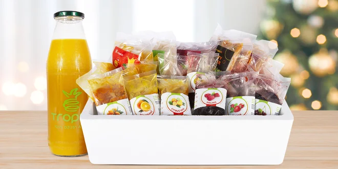 Mražené koncentráty pro přípravu džusů a smoothie