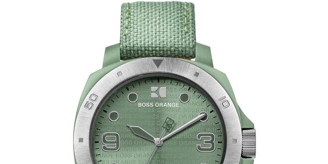 Dámské zelené analogové hodinky Hugo Boss Orange