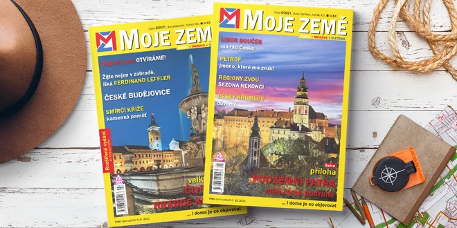 Roční předplatné časopisu Moje země s bonusem
