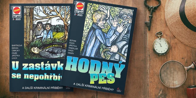 Předplatné detektivního časopisu Krimisignál