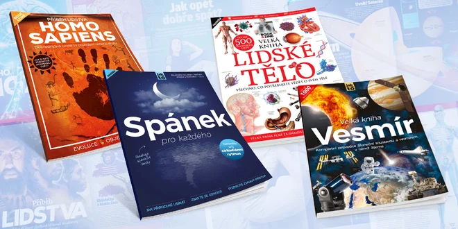 Velké knihy poznání: lidstvo, tělo, vesmír i spánek